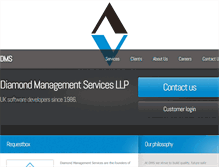 Tablet Screenshot of dms-management.com